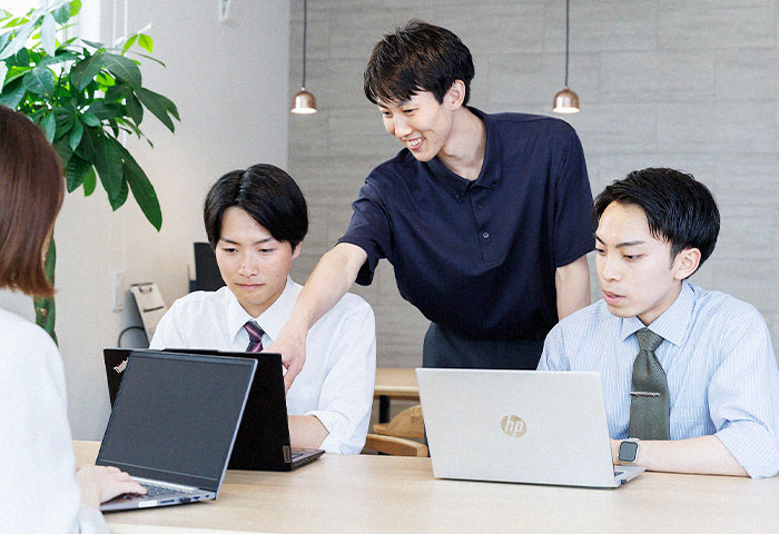 評価に応じて給与改定